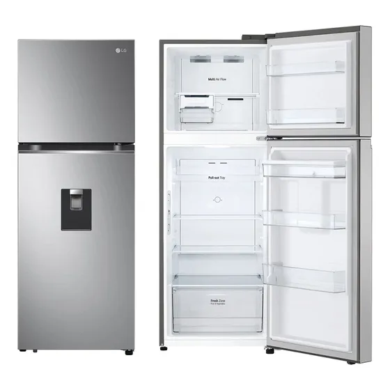 Heladera LG 360 L No Frost Inverter Con Dispens Vt34wpp Dimm