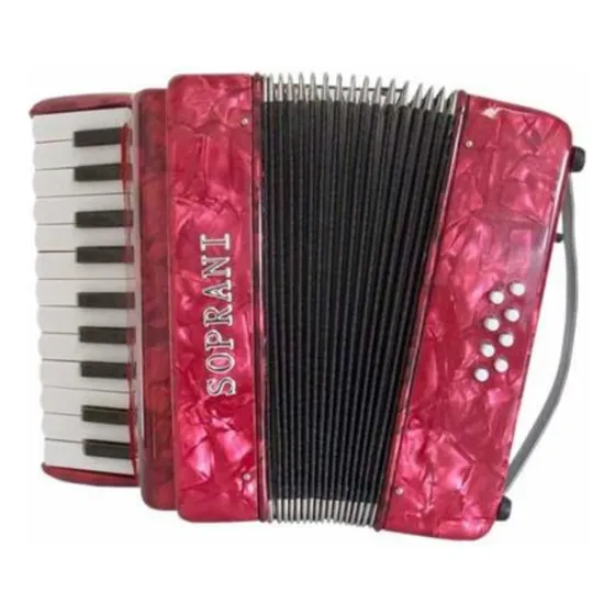 Acordeon Soprani 8 Bajos 