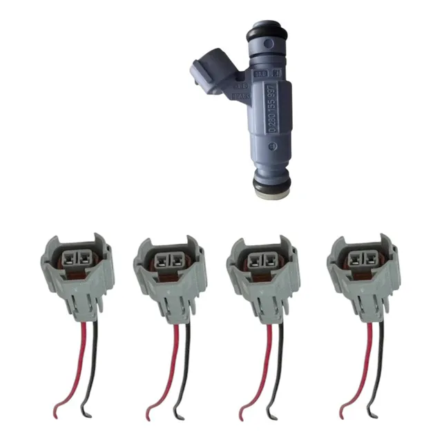 Conectores Para Inyectores De  Vw Jetta 2.0 07 / 4 Pzas