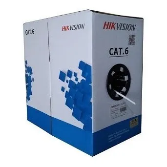 Cable Utp Cat6 305 Metros Hik Vision Cat 6 Redes Lan Cctv