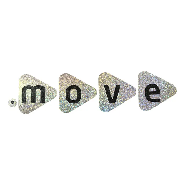 Emblema Palabra Move De Fiesta Calcomania