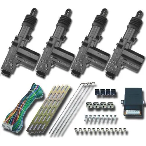 Kit Cierre Centralizado Universal Completo!!!! 4 Puertas