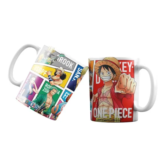Tazón Taza One Piece Personajes - Monstruatazas