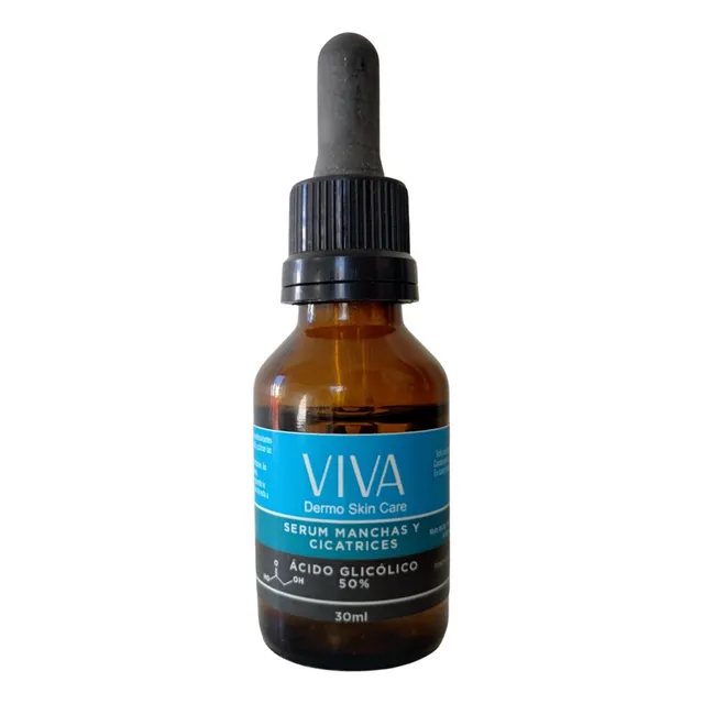Serum Facial Especial Manchas Cicatrices Ácido Glicólico 50%