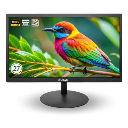 Monitor Bitbyte 27 Full Hd 1920×1080 75Hz, 5Ms