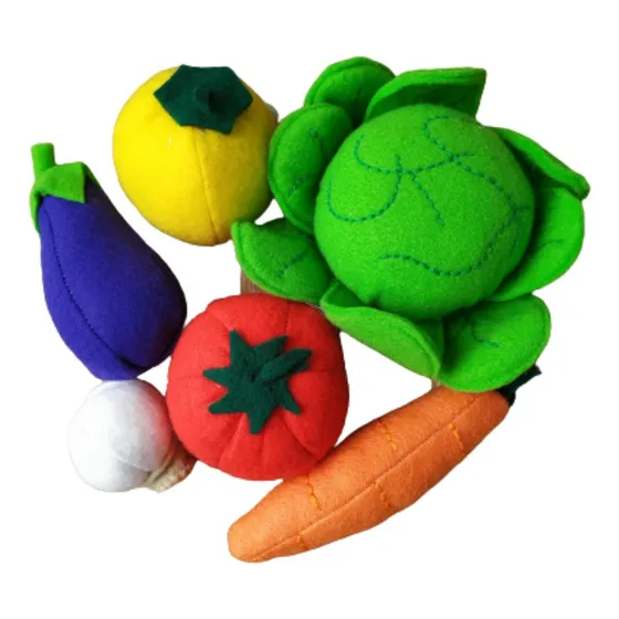Comida De Tela Mix Verduras Y Frutas X 24 Unidades Lasatitas