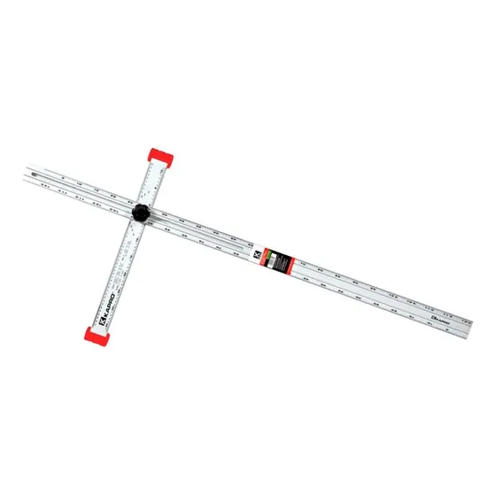 Regla T 1.20m Prof. Aluminio Carpinter,yeso,construc, Diseño