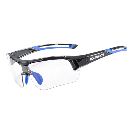 Lentes Fotocromaticos Rockbros Ciclismo Varilla Azul