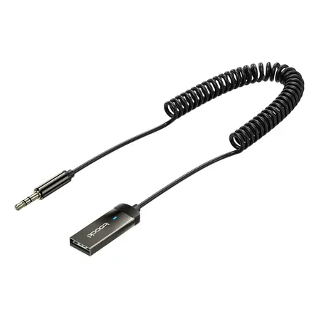 Cable De Audio Aux Con Receptor Bluetooth 6.0 Para Coche Patina