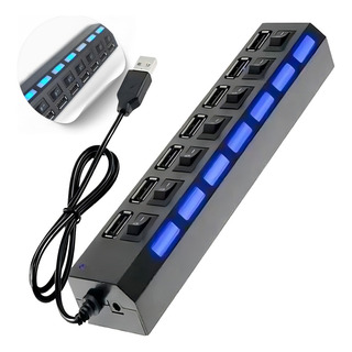Expansor Usb 7 Portas 3.0 Ley199 Com Alta Performance 5gbps Expansor Usb 7 Portas 3.0 Ley199 Com Alta Performance 5gbps
