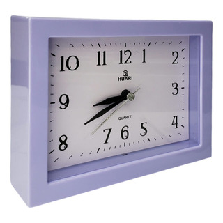 Reloj Alarma Hora Rectangular Moderno Números Grandes Reloj Alarma Hora Rectangular Moderno Números Grandes