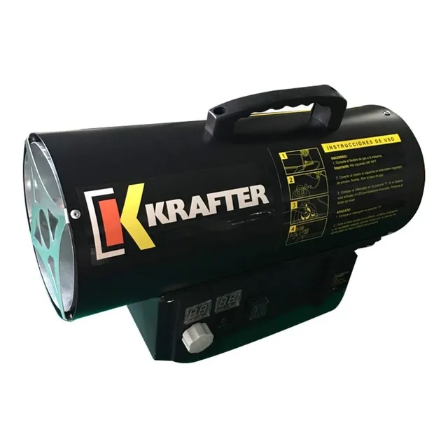 Turbo Calefactor A Gas 30kw Krafter