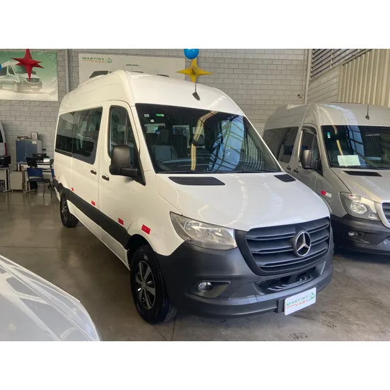 Mercedes-benz Sprinter Van 416 2020 Teto Alto 16 Lugares!