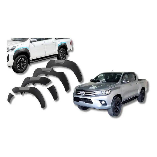 Faldones Originales Para Toyota Hilux 2016+ Revo Y Rocco