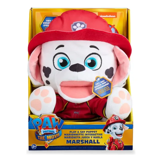 Paw Patrol Peluche Marioneta De Marshall Juguete Con Sonido