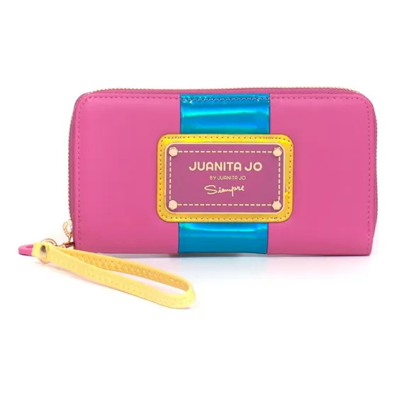 Billetera Hand Pocket Tarjetero Grande Mujer Dama Juanita Jo