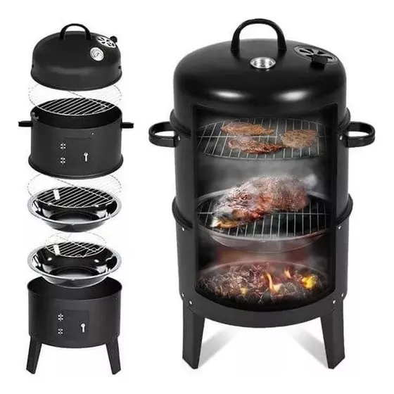 Ahumador De Barril/asador/ Tamaño Jabalí 