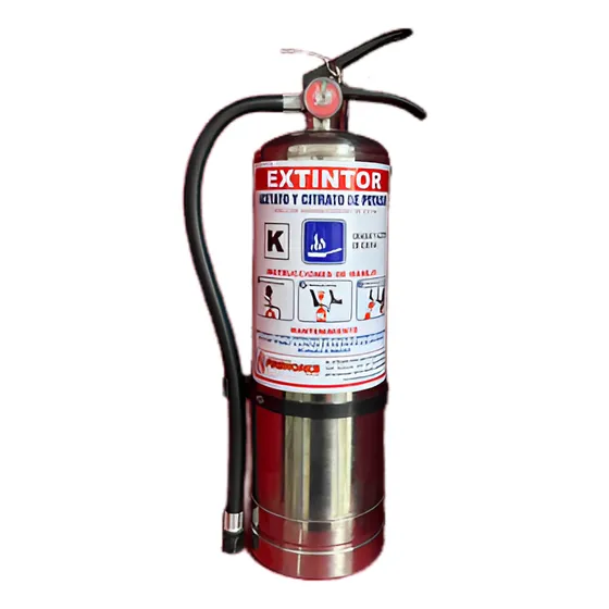 Extintor 1,5 Gal Tipo K Para Cocina