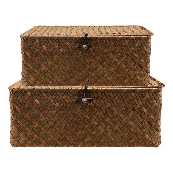 Paquete De 2 Cestos Retro Wickened Seagood