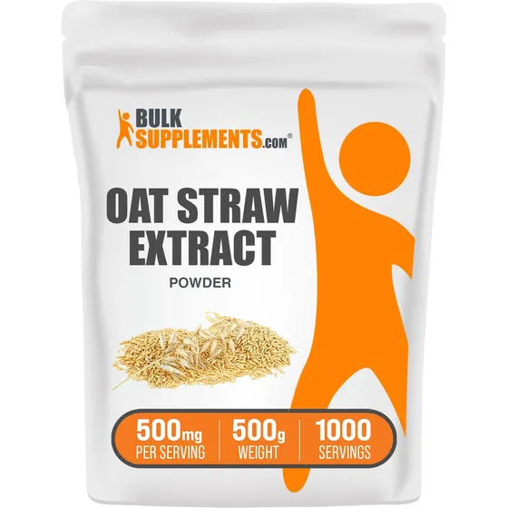 Suplemento Bulksupplements.com Extracto De Paja De Avena En
