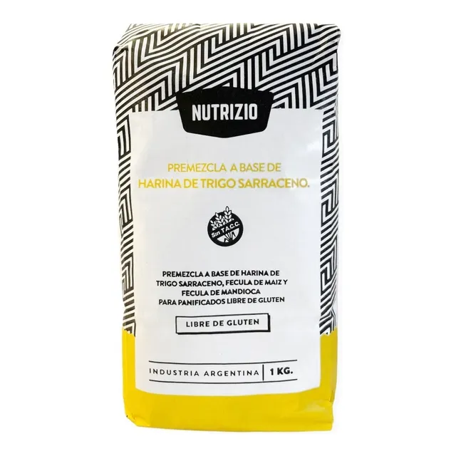 Premezcla De Harina Trigo Sarraceno Sin Tacc Nutrizio 1 Kg