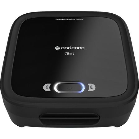 Sanduicheira Elétrica Cadence San400 Potência De 750w Preto Sanduicheira Elétrica Cadence San400 Potência De 750w Preto