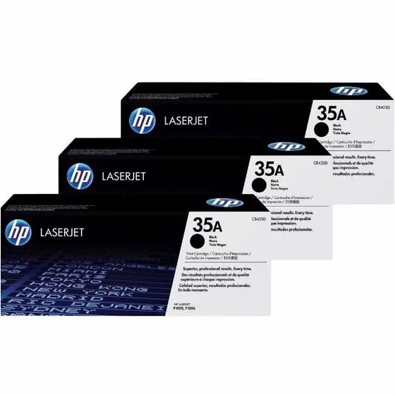 Toner Original Hp Cb435a 35a Hologramaverificable.100%nuevos