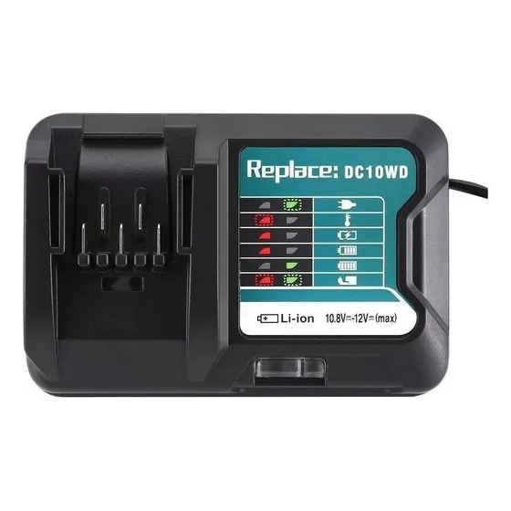 Cargador De Ion De Litio Para Makita 10.8v 12v Dc10wd Bl1016