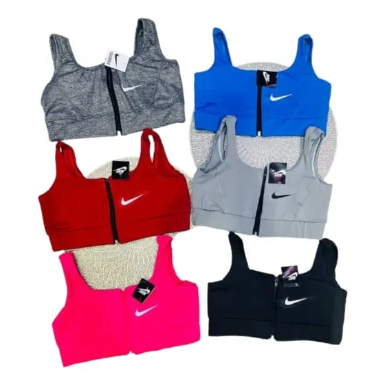 Top Deportivo Nike Con Cierre Damas