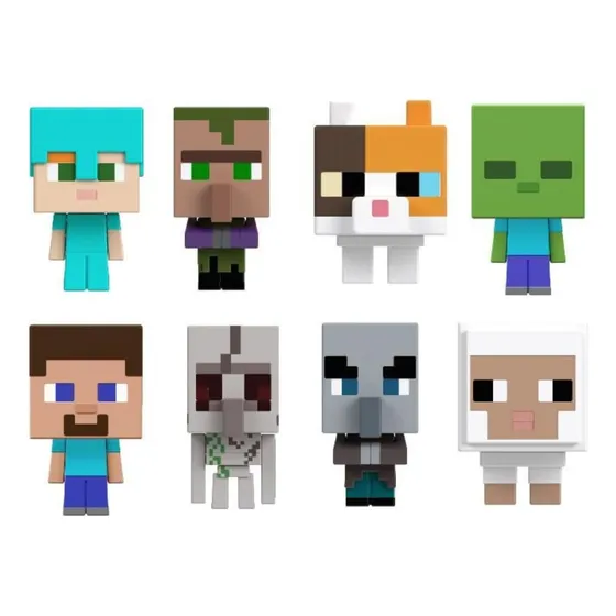 Minecraft Figura De Acción Cabezas Mob Minis