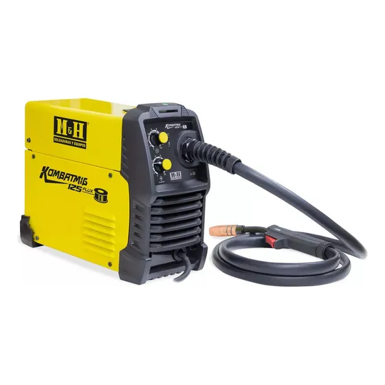 Soldadora Myh Kombatmig 125 Flux Color Negro