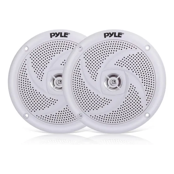 Altavoces Marinos Pyle De 10 Cm, Resistente Al Agua Y Clima