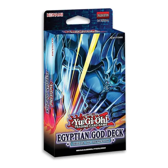 Yu-gi-oh! Tarjetas De Comercio De Dios Egipcio Mazo De