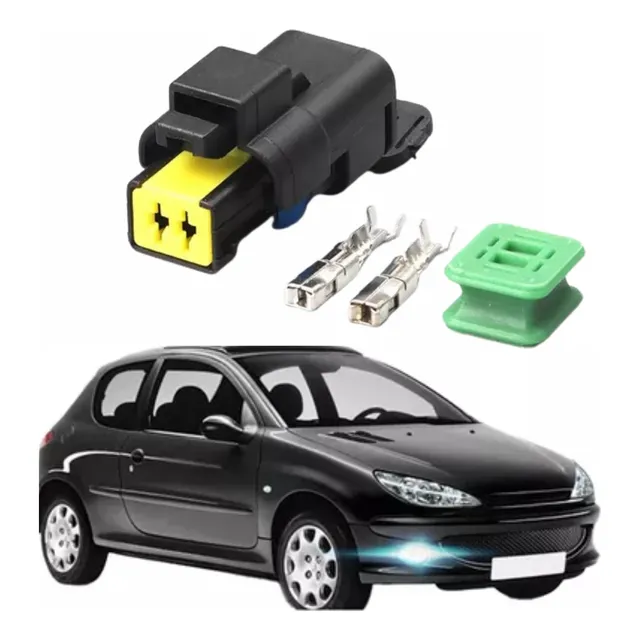 01 Plug Conector Sensor Temperatura Peugeot 206 207 307 408
