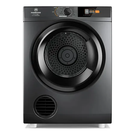 Secadora De Ropa 9kg Carga Frontal Secado Automático 9d Szg Negro