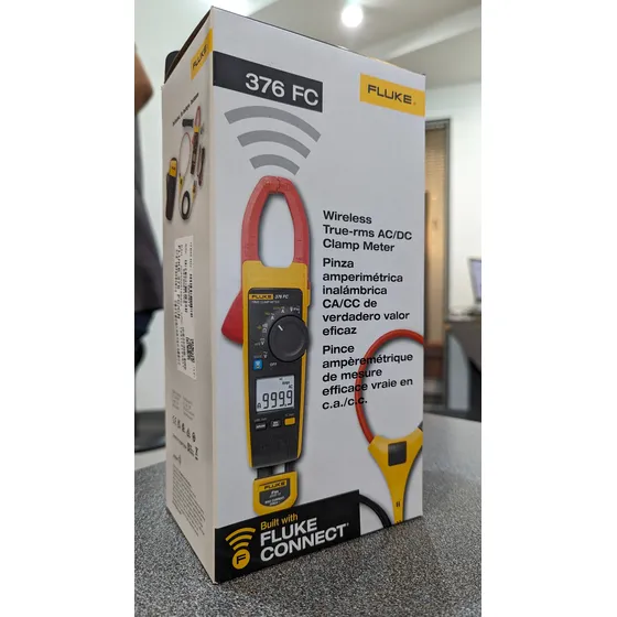Pinza Amperimetrica Inalambrica Ca/cc Fluke 376fc Iflex