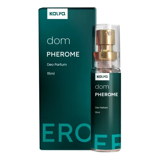 Perfume Masculino Afrodisíaco Ativa Feromônios Para Seduzir E Atrair Mulheres Dom Kalya 15ml