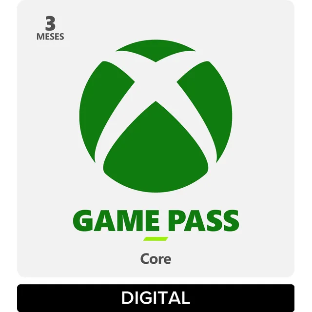 Xbox Game Pass Core 3 Meses Assinatura (digital)