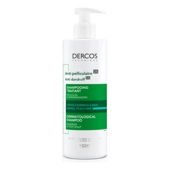 Shampoo Vichy Dercos Technique Shampoo Dercos Technique Anti-Caspa Cabellos Normales A Grasos Anticaspa en botella de 390mL de 390g por 1 unidad