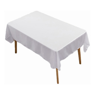 Banquete Hotel Alta Gama Mantel Rectangular Blanco 145x305cm Banquete Hotel Alta Gama Mantel Rectangular Blanco 145x305cm