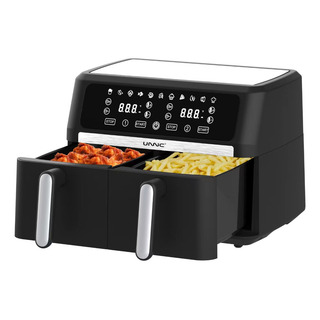 Freidora De Aire Sin Aceite Unnic Air Fryer Doble Canasto Pantalla Digital 9 Litros 1700w Color Negro Freidora De Aire Sin Aceite Unnic Air Fryer Doble Canasto Pantalla Digital 9 Litros 1700w Color Negro