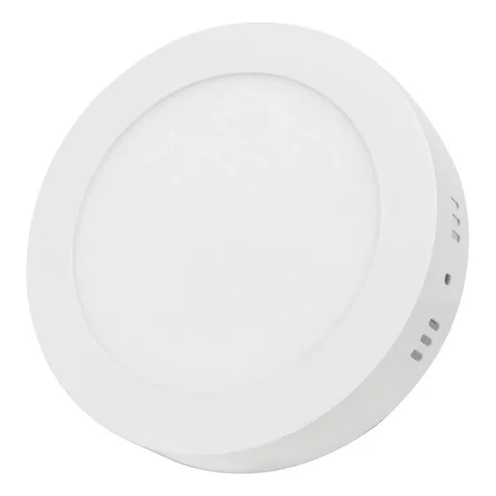Lampara Led Panel 18w Redonda Luz Blanca Superficial 15