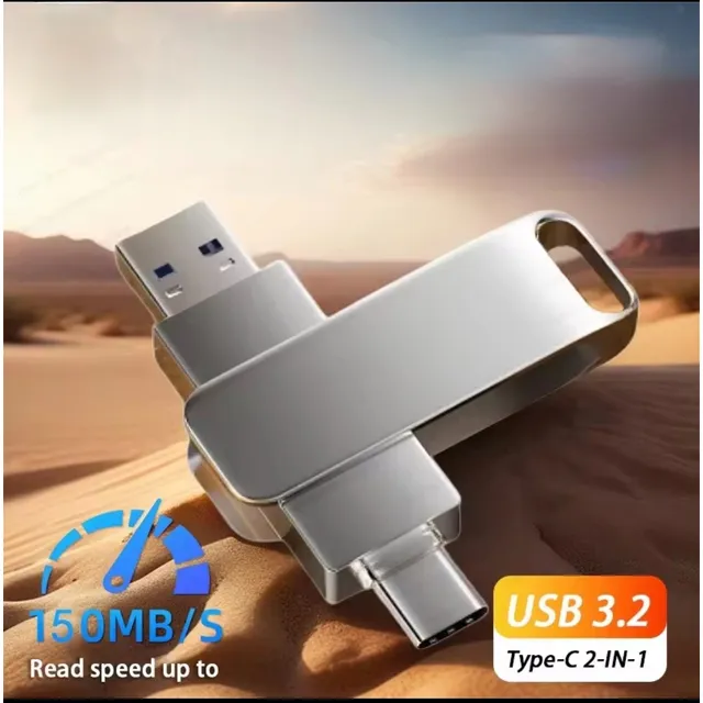 Xiaomi Pendrive 1tb Dual Usb-c Metal 3.1