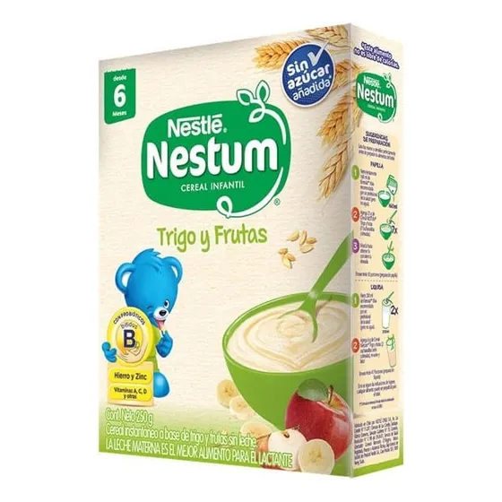 Cereal Nestum Trigo Y Frutas 250 G