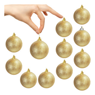 Set X12 Globo Bocha Bola Navidad Decorado Arbolito Set X12 Globo Bocha Bola Navidad Decorado Arbolito