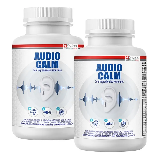 Audio Calm Suplemento Vitamínico Para Dos Meses
