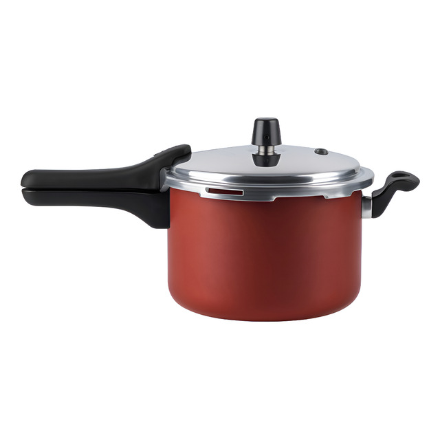 Panela De Pressão Fechamento Externo Antiaderente 4,5l Cereja Nacional Panela De Pressão Fechamento Externo Antiaderente 4,5l Cereja Nacional