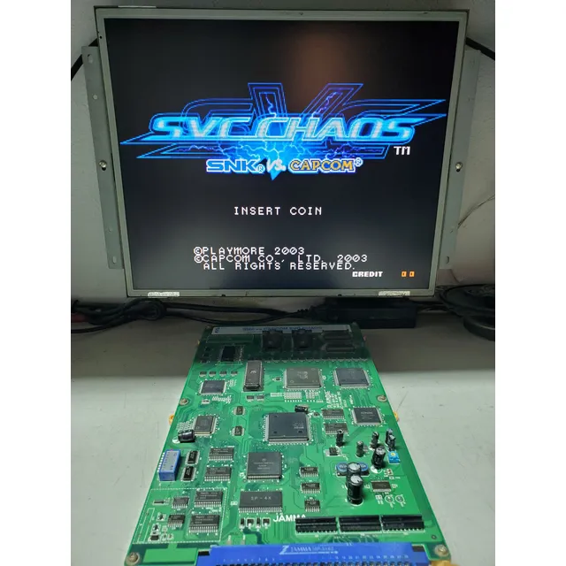 Snk Vs. Capcom Svc Chaos Original Pcb Mvs Neo-geo Jamma