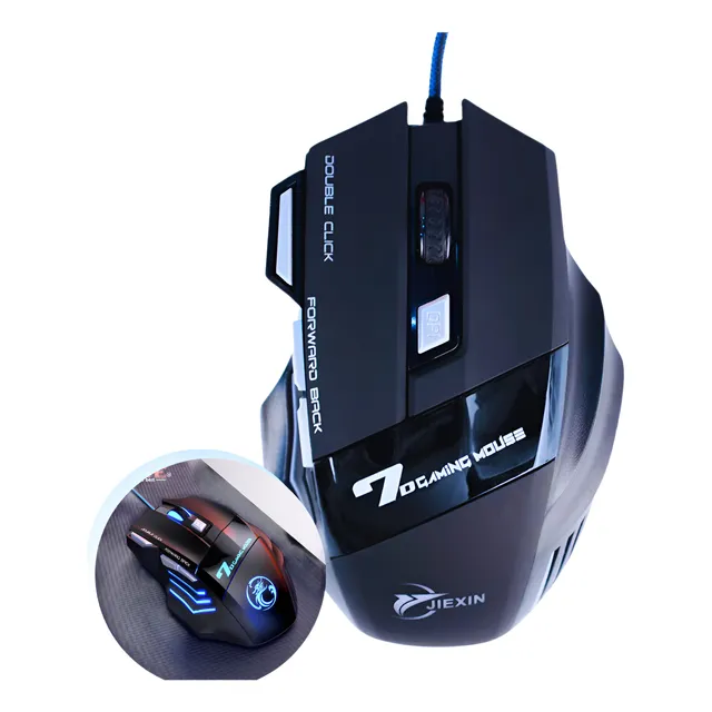 Mouse Gamer Pro Rgb Diseño Ergonómico Y Precisión Total