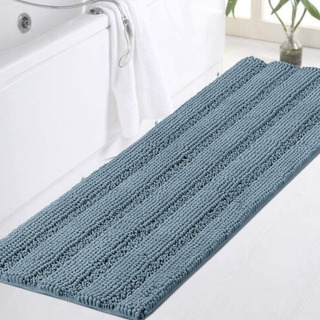 Alfombra De Baño Turquoize, Absorbente, A Rayas, 120 X 40cm Alfombra De Baño Turquoize, Absorbente, A Rayas, 120 X 40cm